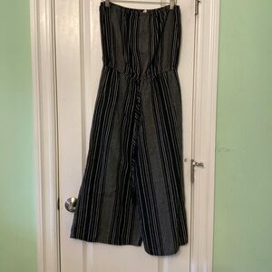 Elan strapless wide leg romper size medium